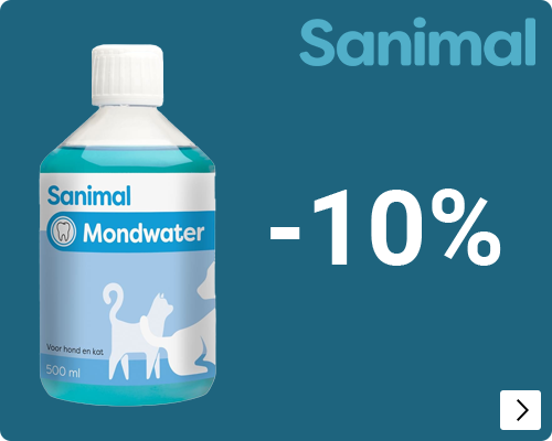 Sanimal mondwater -10% DOG CAT